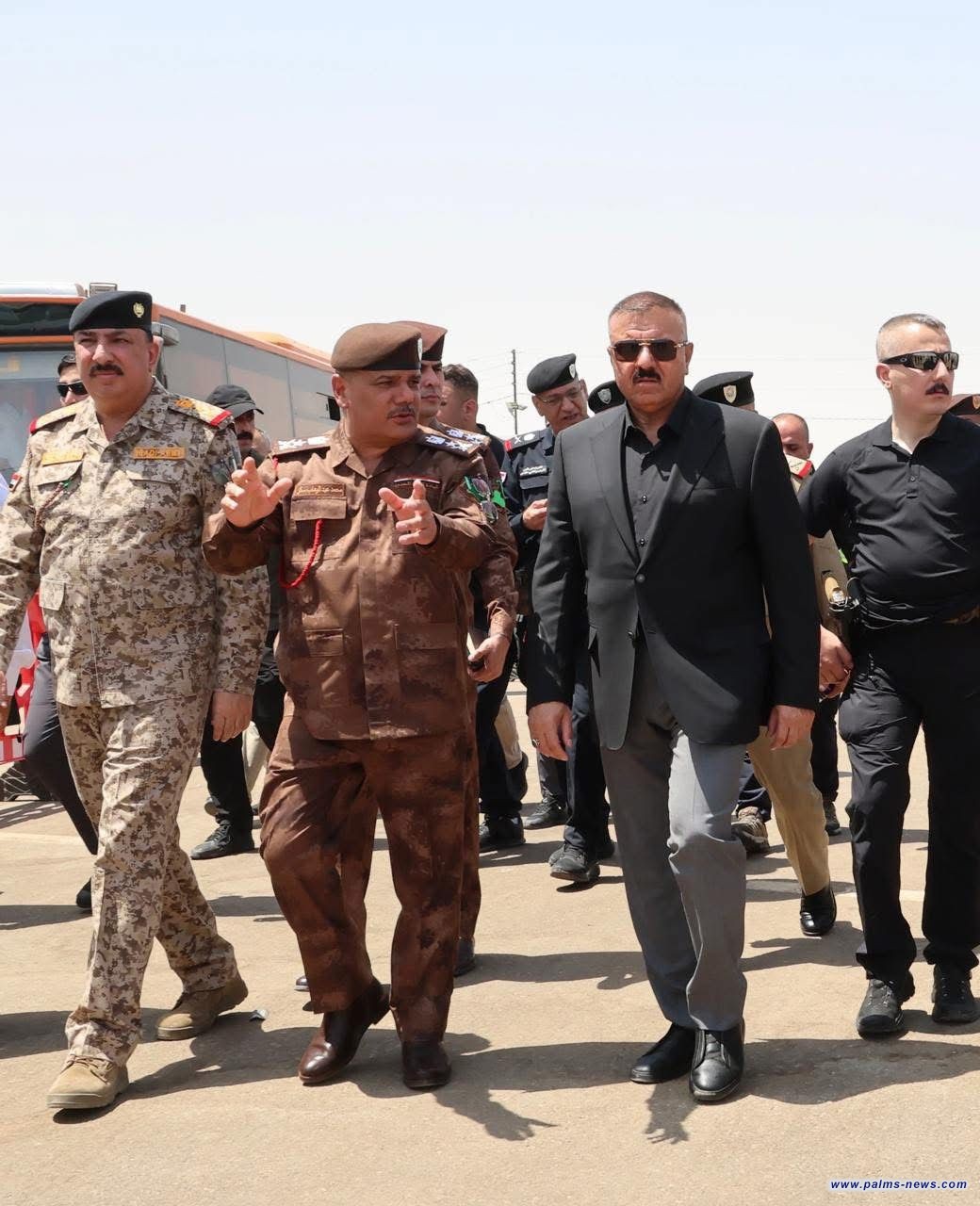 وزير الداخلية عبد الأمير الشمري: خطة تأمين زيارة الأربعين جرت بانسيابية عالية دون تسجيل أي خرق أمني.